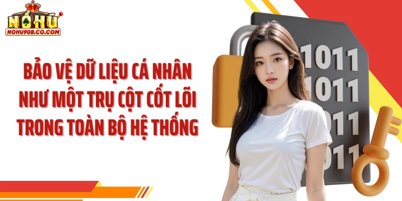 Bảo vệ dữ liệu cá nhân như một trụ cột cốt lõi trong toàn bộ hệ thống