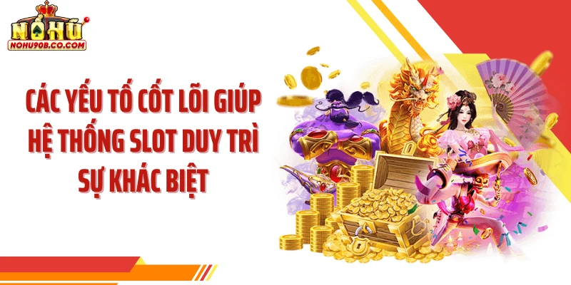 Các yếu tố cốt lõi giúp hệ thống slot duy trì sự khác biệt