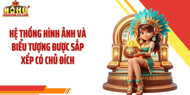 Hệ thống hình ảnh và biểu tượng được sắp xếp có chủ đích